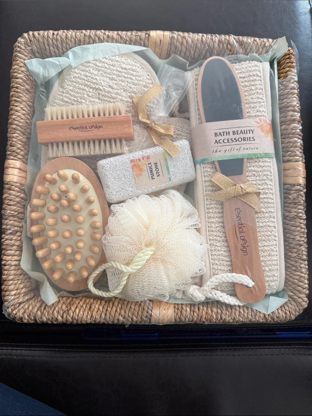 Essentials Cream Bath & Body Spa Gift Basket Not  liquid item  Not Liquid Item